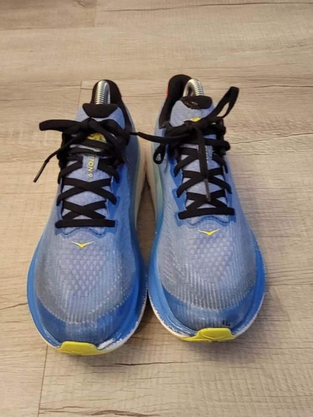 Hoka Kids Blue and Yellow Lightweight Running Shoes
